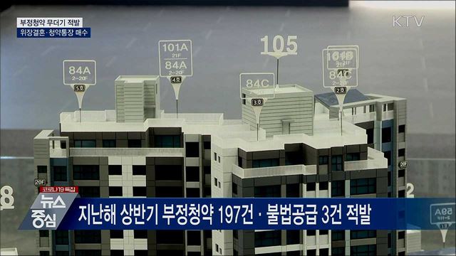 청약당첨 위해 위장결혼···부정청약 200건 적발