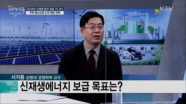 2034년 신재생 발전 비중 25.8%, 주력 에너지원 도약 위한 전략 [경제&이슈]