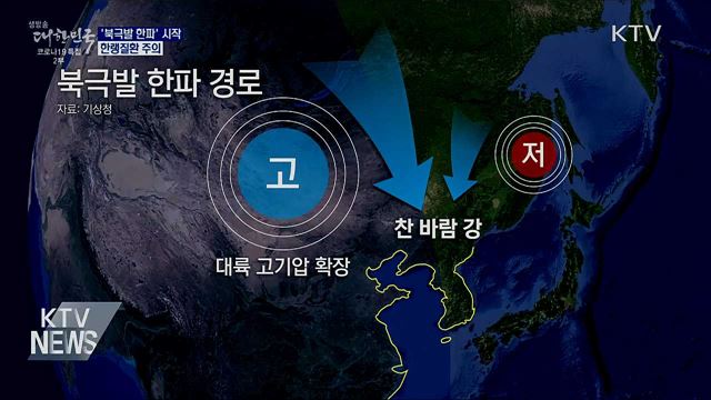 '북극발 한파' 시작···한랭질환 주의