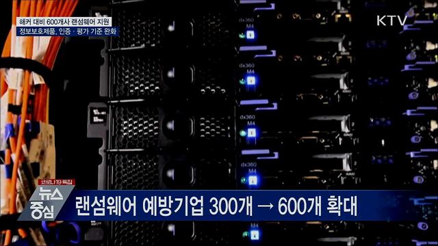 랜섬웨어 방지 600개 기업 솔루션···인증·평가 완화