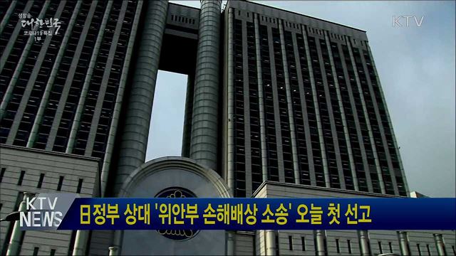 日정부 상대 '위안부 손해배상 소송' 오늘 첫 선고