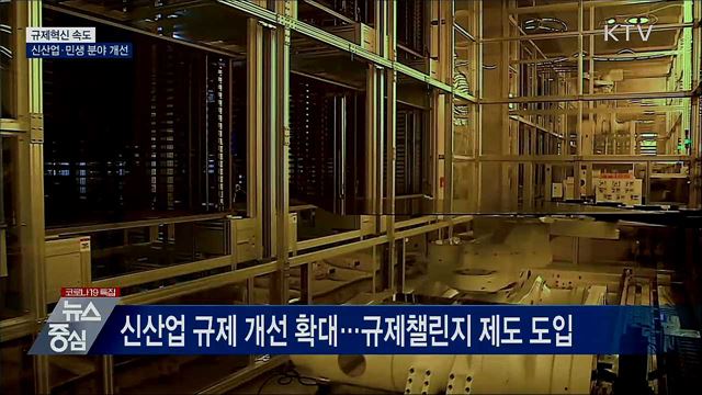 규제혁신 속도···신산업·민생 분야 집중 개선