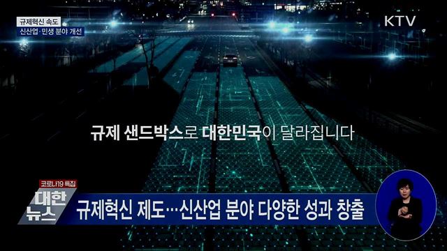 규제혁신 속도···신산업·민생 분야 집중 개선