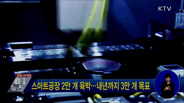 스마트공장 2만 개 육박···내년까지 3만 개 목표
