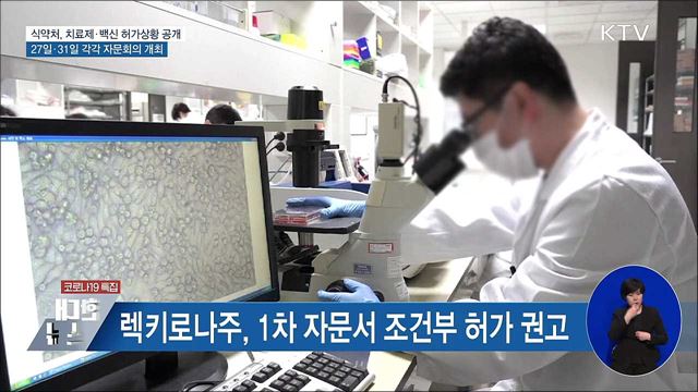 "27일 렉키로나주·31일 아스트라제네카 자문회의"