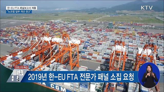 한-EU FTA 패널보고서 제출···노조법 일부 개선 권고