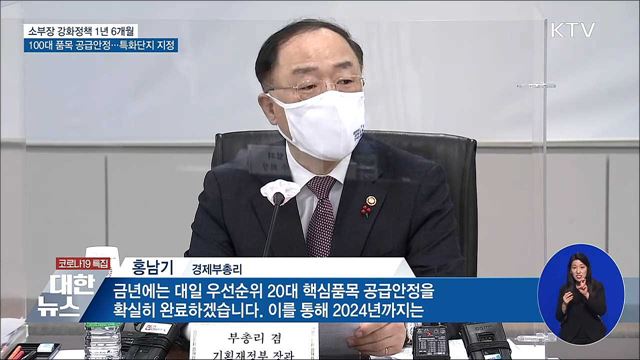 2024년 '소부장' 100대 품목 공급 안정화
