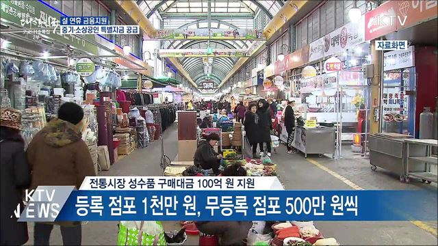 설 연휴, 중기·소상공인 특별자금 12조8천억 공급