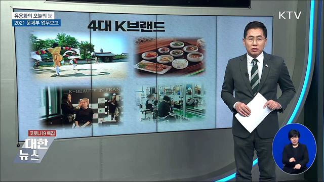 2021 문체부 업무보고 [유용화의 오늘의 눈]