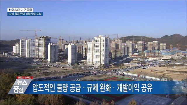2025년까지 전국 83만 가구 공급···공공주도 사업 추진