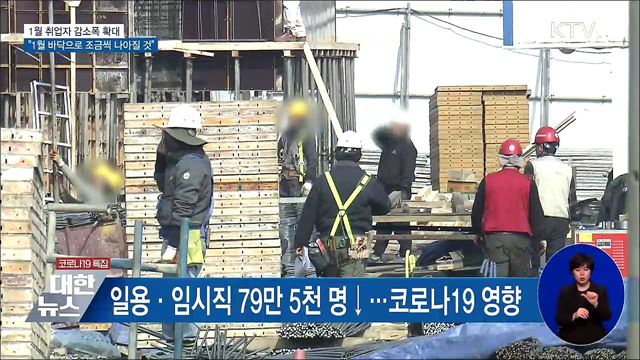 홍 부총리 "고용, 1월 바닥으로 조금씩 나아질 것"