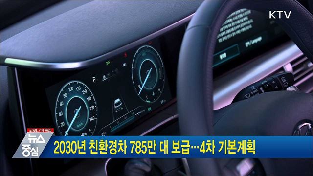 2030년 친환경차 785만 대 보급···4차 기본계획
