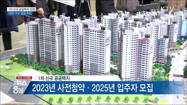 광명시흥·부산·광주 신규 택지 지정···10만 가구 공급