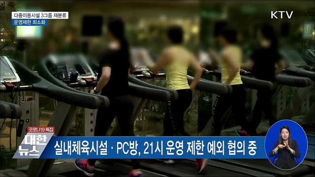 다중이용시설 3그룹 재분류···운영규제 최소화