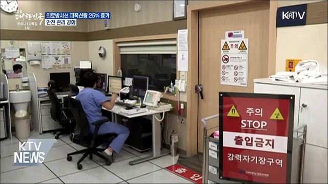 의료방사선 피폭선량 4년간 25% 증가···안전 관리 강화