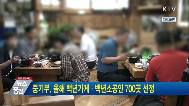 중기부, 올해 백년가게·백년소공인 700곳 선정