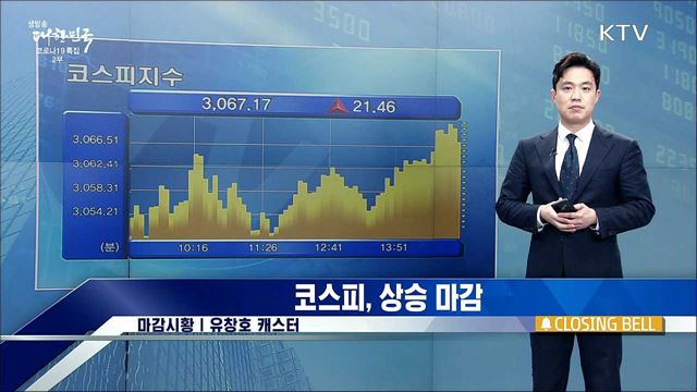 코스피, 상승 마감 [증권시장]