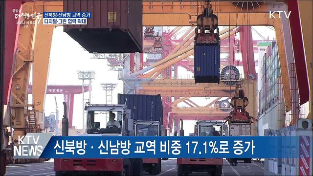 신북방·신남방 교역 증가···디지털·그린 협력 확대