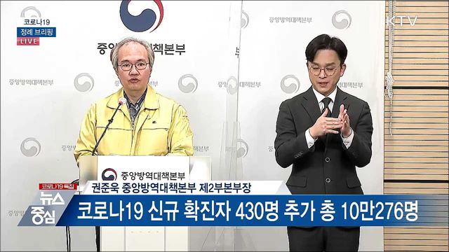 코로나19 정례 브리핑 (21. 03. 25. 14시)