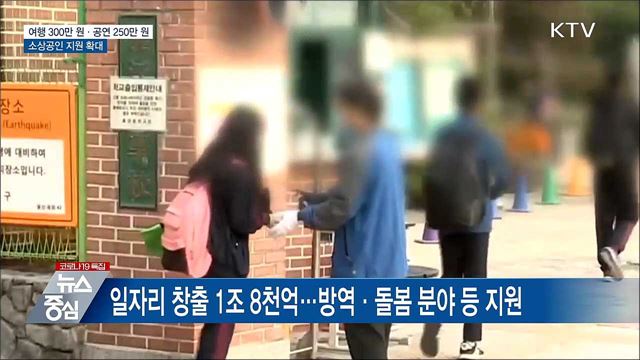 여행업 300만 원·공연업 250만 원···소상공인 지원↑