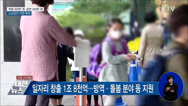 여행업 300만 원·공연업 250만 원···소상공인 지원↑