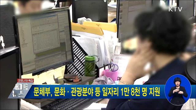 문체부, 문화·관광분야 등 일자리 1만 8천 명 지원