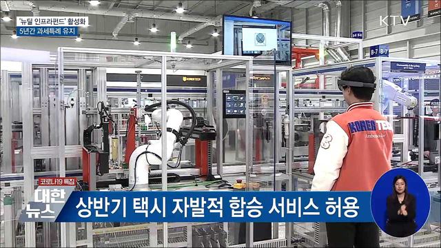 뉴딜 인프라펀드' 5년간 과세특례···투자 활성화