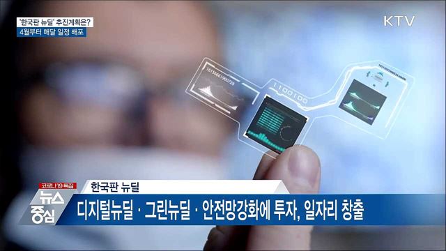 '한국판 뉴딜' 민간 참여 확산···매달 사업일정 배포
