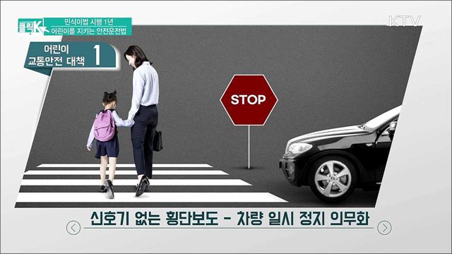 민식이법 시행 1년, 어린이를 지키는 안전운전법 [클릭K]