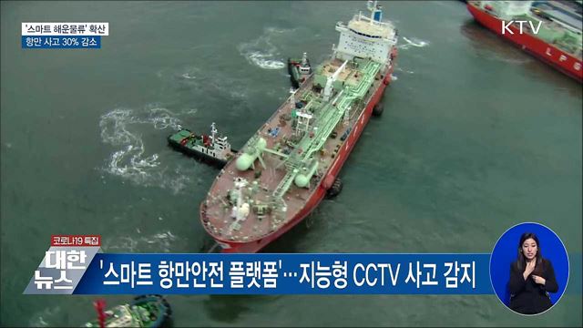 '스마트 해운물류' 확산···항만 사고 30% 감소