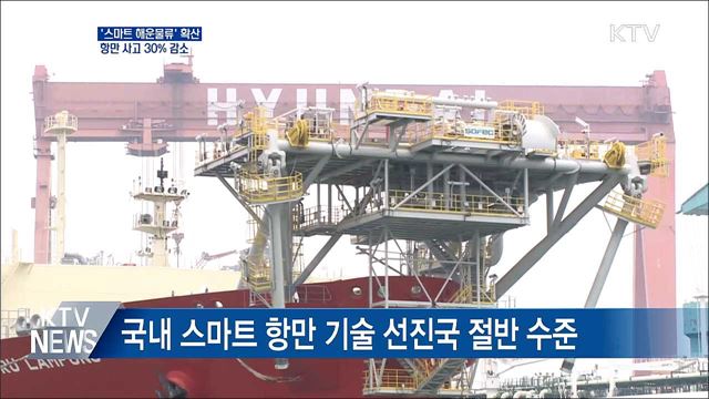 '스마트 해운물류' 확산···항만 사고 30% 감소