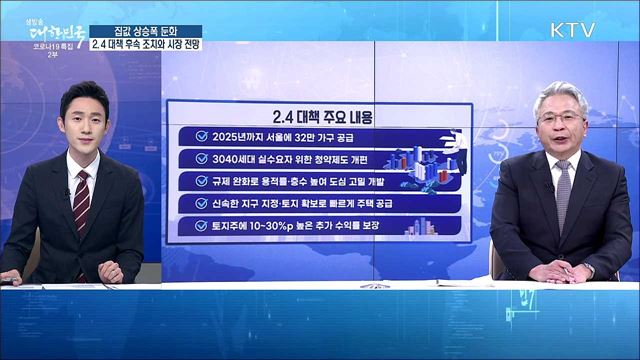 집값 상승폭 둔화, 2.4 대책 후속 조치와 시장 전망 [경제&이슈]