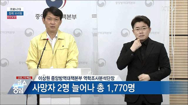코로나19 정례 브리핑 (21. 04. 12. 14시)