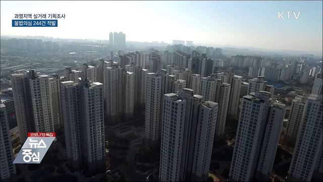 지방 부동산 과열 지역서 불법의심 244건 적발