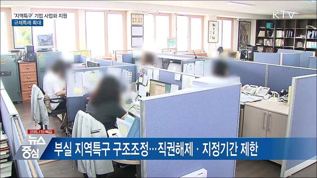 '지역특구' 기업 사업화 지원···규제특례 확대
