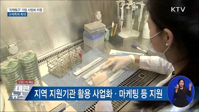 '지역특구' 기업 사업화 지원···규제특례 확대