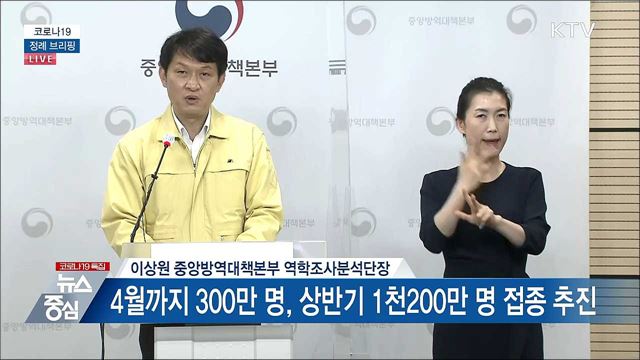 코로나19 정례 브리핑 (21. 04. 23. 14시)