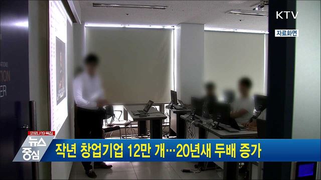 작년 창업기업 12만개···20년새 두배 증가