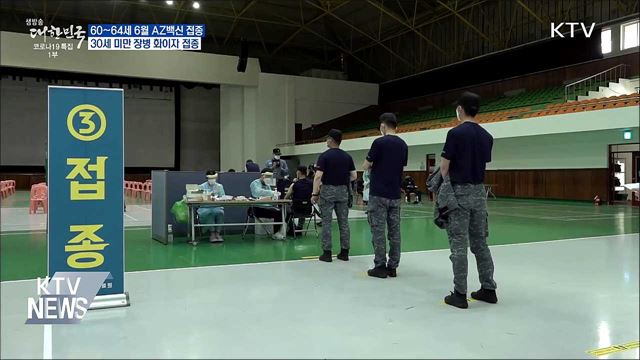 60~64세, 다음달 7일 AZ백신 접종 시작