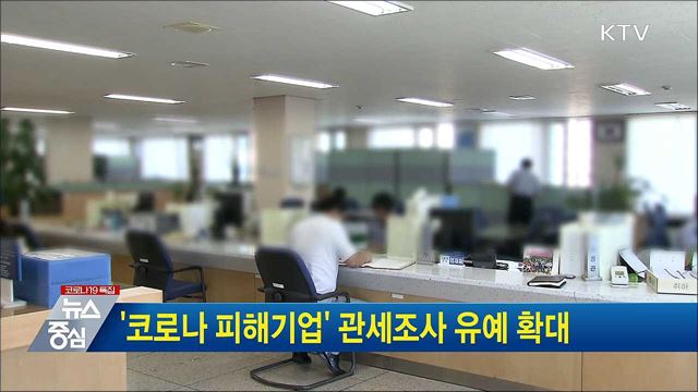 '코로나 피해기업' 관세조사 유예 확대