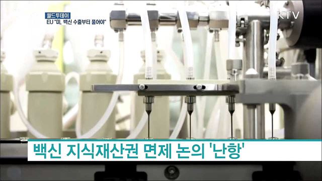 EU 정상들 "미국, 백신 수출금지부터 풀어라" [월드 투데이]