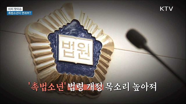 해마다 증가하는 촉법소년···대책은? [터치 핫이슈]