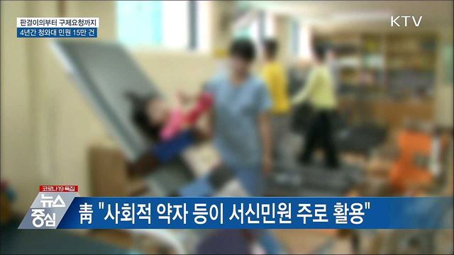 판결이의부터 구제요청까지···靑 민원 15만 건 육박