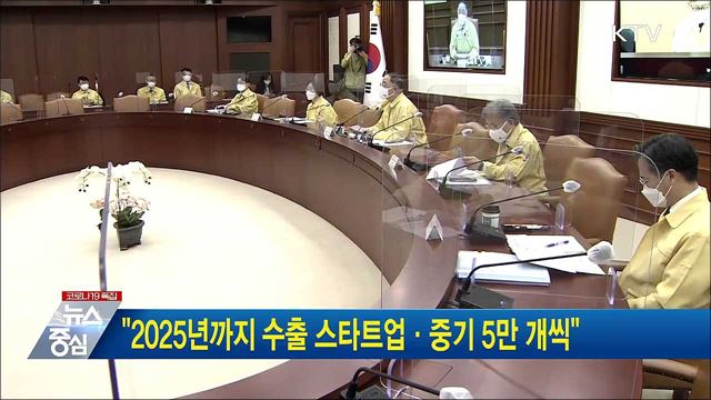"2025년까지 수출 스타트업·중기 5만 개씩"