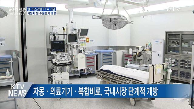 한-이스라엘 FTA 서명···자동차 등 수출증가 예상