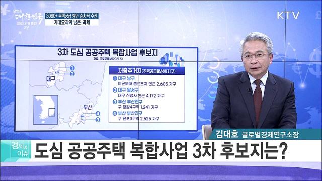 3080+ 주택공급 방안 순차적 추진 기대효과와 남은 과제 [경제&이슈]