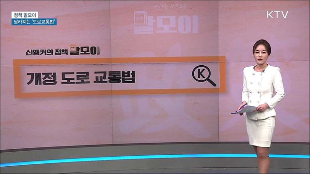 달라지는 '도로교통법' [정책 말모이]