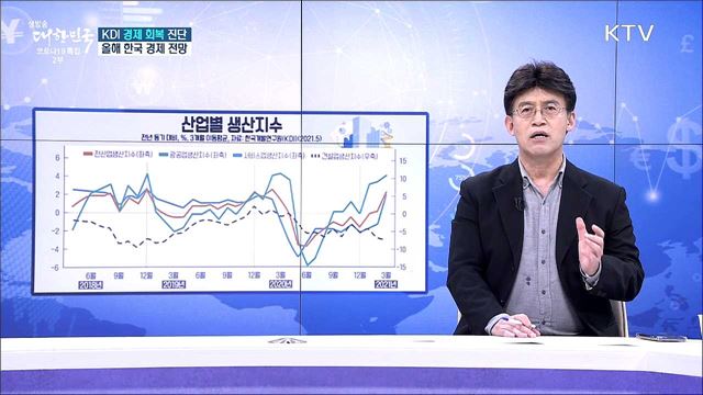 KDI 경제 회복 진단 올해 한국 경제 전망 [경제&이슈]