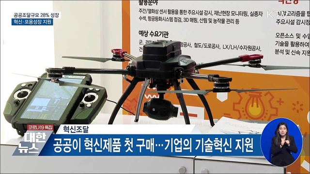 공공조달 규모 28% 성장···혁신·포용성장 지원