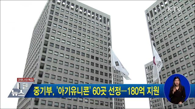 중기부, '아기유니콘' 60곳 선정···180억 지원